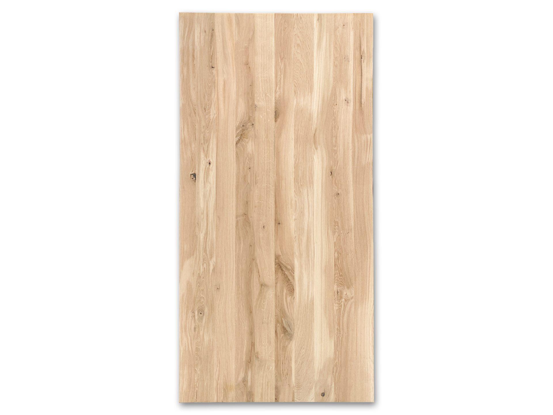 tafelblad - 40 MM - Rechte kant - Massief eiken - Woodstyles