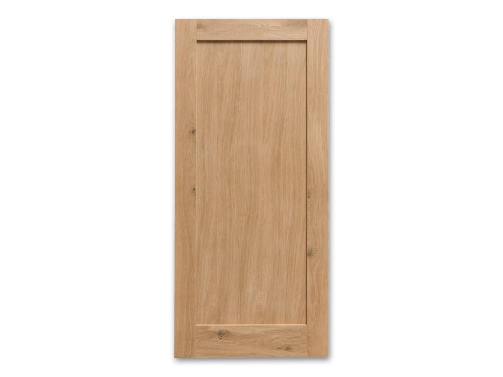 Massieve eiken barndeur, of loftdeur. Ideaal als schuifdeur Grote voorraden bij Woodstyles en dus snelle levering voor goedkope prijzen