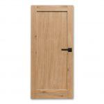 Massieve eiken barndeur, of loftdeur met deurbeslag van Woodstyles Snelle levering en goedkope prijzen