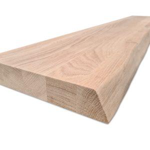 Wandplank van 40 mm dikte in verschillende afmetingen verkrijgbaar. Robuuste uitstraling door zijn boomstamkant afwerking. Woodstyles heeft een grote voorraad en levert snel tegen goedkope prijzen