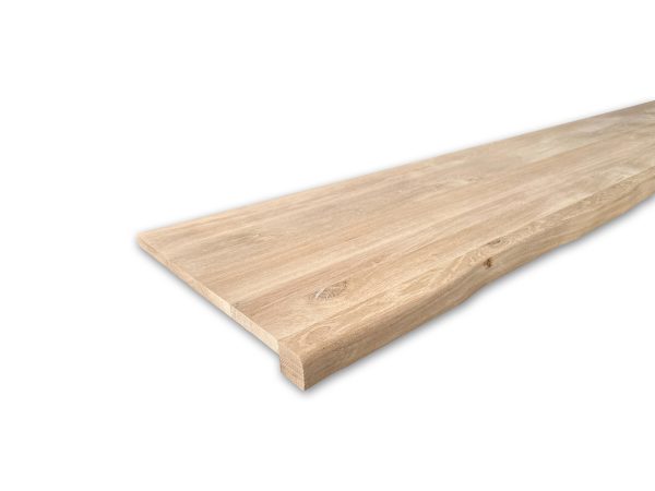 Eiken overzet vensterbank boomstam 40 cm van Woodstyles, foto van een deel