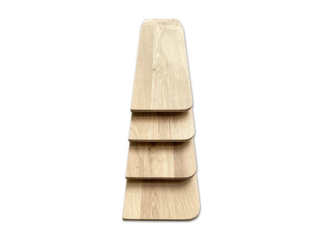 massief eiken wandplank met facetrand. Een prachtige aanvulling aan uw interieur. Nu verkrijgbaar bij Woodstyles voor een mooie prijs en in verschillende lengtes