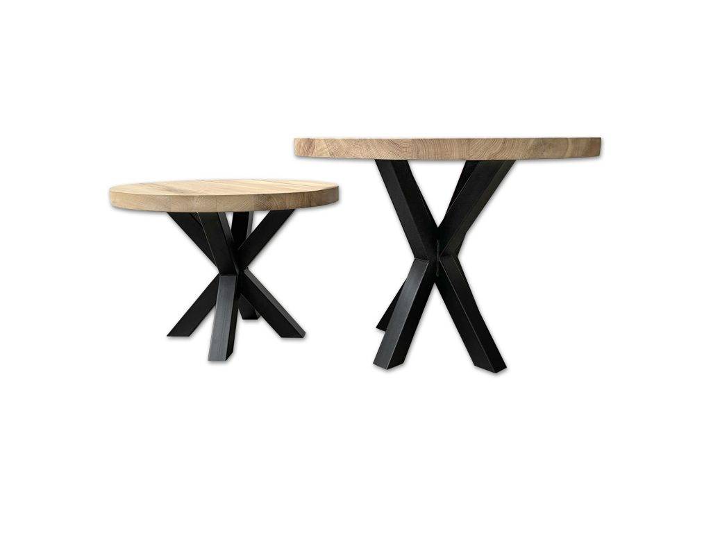 Metalen matrix salontafelpoot. Prachtige zwart gepoedercoate matrixpoot voor onder een salontafel. Woodstyles verkoopt een ruim assortiment aan eiken producten zoals tafelbladen, wandplanken, vensterbanken en meer voor voordelige prijzen. Direct uit voorraad beschikbaar en binnen 7 werkdagen bij u thuis geleverd